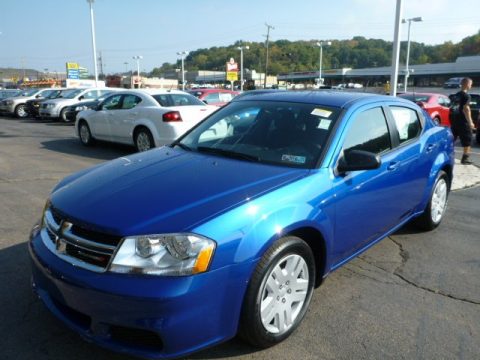 Blue Streak Pearl Dodge Avenger SE. Click to enlarge. Blue Streak Pearl Dodge Avenger SE. Click to enlarge.