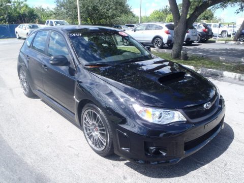 Crystal Black Silica Subaru Impreza WRX STi 5 Door.  Click to enlarge.
