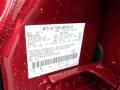 Ford Color Code RR Ruby Red Metallic #25