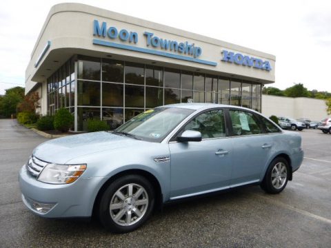 Light Ice Blue Metallic Ford Taurus SEL. Click to enlarge. Light Ice Blue Metallic Ford Taurus SEL. Click to enlarge.