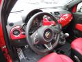  Abarth Nero/Rosso/Nero (Black/Red/Black) Interior Fiat 500 #3