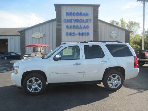 White Diamond Tricoat Chevrolet Tahoe LTZ 4x4.  Click to enlarge.