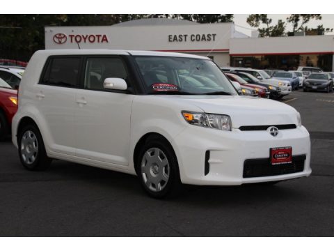 Super White Scion xB .  Click to enlarge.