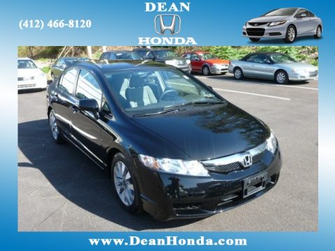 Crystal Black Pearl Honda Civic EX Sedan. Click to enlarge. Crystal Black Pearl Honda Civic EX Sedan. Click to enlarge.