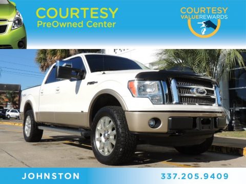 Oxford White Ford F150 Lariat SuperCrew 4x4. Click to enlarge. Oxford White Ford F150 Lariat SuperCrew 4x4. Click to enlarge.