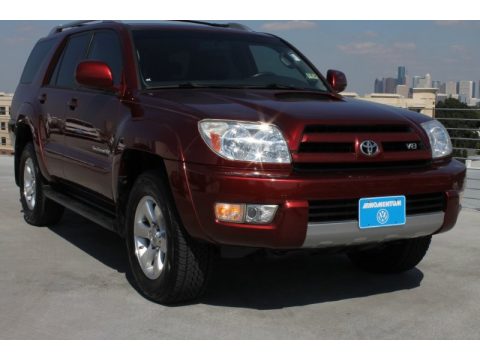 Salsa Red Pearl Toyota 4Runner Sport Edition 4x4.  Click to enlarge.