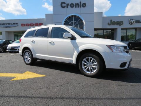 White Dodge Journey SXT.  Click to enlarge.