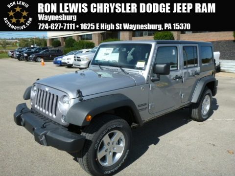 Billet Silver Metallic Jeep Wrangler Unlimited Sport 4x4. Click to enlarge. Billet Silver Metallic Jeep Wrangler Unlimited Sport 4x4. Click to enlarge.