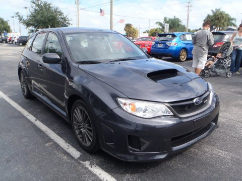 Dark Gray Metallic Subaru Impreza WRX 5 Door.  Click to enlarge.