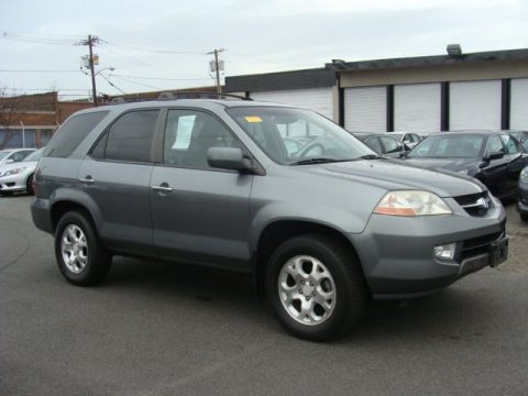 Granite Green Metallic Acura MDX Touring.  Click to enlarge.
