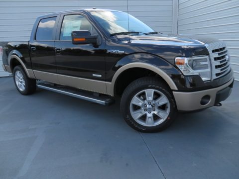 Kodiak Brown Metallic Ford F150 Lariat SuperCrew 4x4.  Click to enlarge.