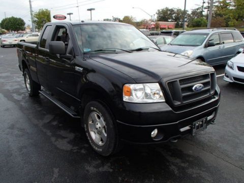 Black Ford F150 STX SuperCab 4x4. Click to enlarge. Black Ford F150 STX SuperCab 4x4. Click to enlarge.
