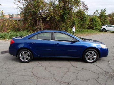Electric Blue Metallic Pontiac G6 GT Sedan. Click to enlarge. Electric Blue Metallic Pontiac G6 GT Sedan. Click to enlarge.