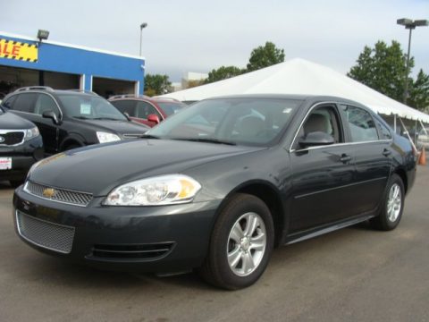 Ashen Gray Metallic Chevrolet Impala LS.  Click to enlarge.