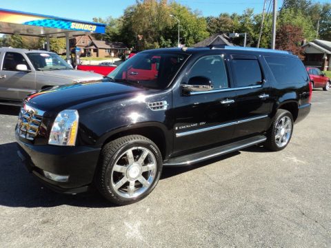 Black Raven Cadillac Escalade ESV AWD.  Click to enlarge.