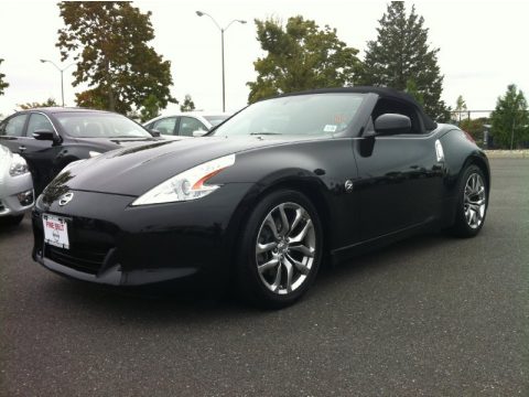 Magnetic Black Nissan 370Z Touring Roadster. Click to enlarge. Magnetic Black Nissan 370Z Touring Roadster. Click to enlarge.