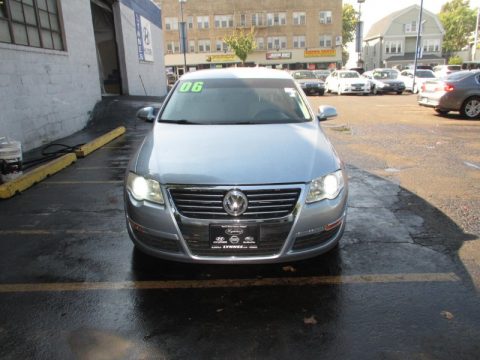 Arctic Blue Silver Volkswagen Passat 2.0T Sedan.  Click to enlarge.