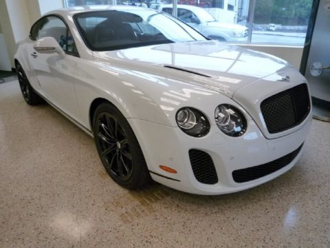 Ice White Bentley Continental GT Supersports. Click to enlarge. Ice White Bentley Continental GT Supersports. Click to enlarge.