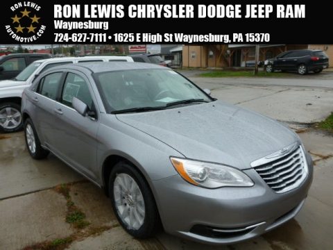 Billet Silver Metallic Chrysler 200 Touring Sedan.  Click to enlarge.