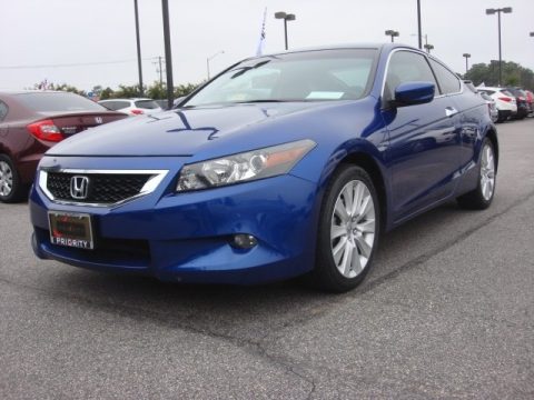 Belize Blue Pearl Honda Accord EX-L V6 Coupe.  Click to enlarge.
