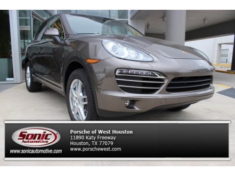 Umber Metallic Porsche Cayenne .  Click to enlarge.