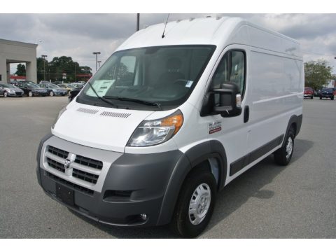 Bright White Ram ProMaster 1500 Cargo High Roof.  Click to enlarge.