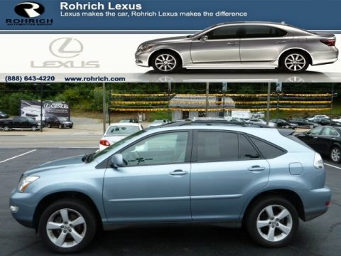 Breakwater Blue Metallic Lexus RX 350 AWD.  Click to enlarge.