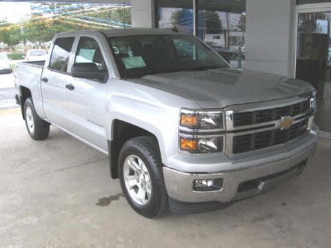 Silver Ice Metallic Chevrolet Silverado 1500 LT Z71 Crew Cab 4x4. Click to enlarge. Silver Ice Metallic Chevrolet Silverado 1500 LT Z71 Crew Cab 4x4. Click to enlarge.