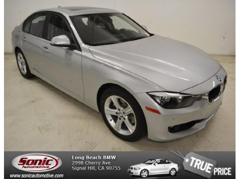 Glacier Silver Metallic BMW 3 Series 328i Sedan.  Click to enlarge.