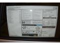  2014 BMW 3 Series 328i Sedan Window Sticker #5