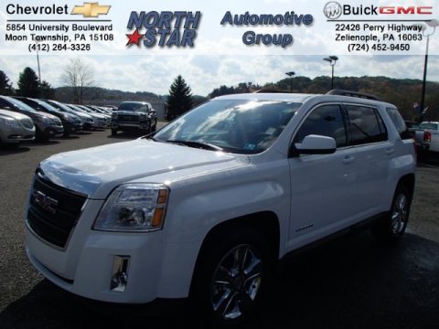 Summit White GMC Terrain SLT AWD. Click to enlarge. Summit White GMC Terrain SLT AWD. Click to enlarge.