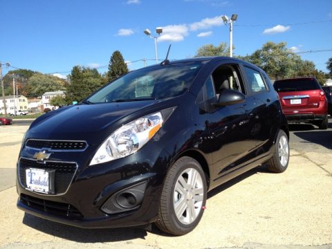Black Granite Chevrolet Spark LS.  Click to enlarge.