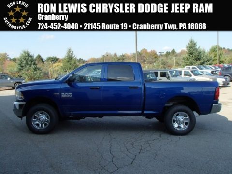 Blue Streak Pearl Coat Ram 2500 Tradesman Crew Cab 4x4.  Click to enlarge.