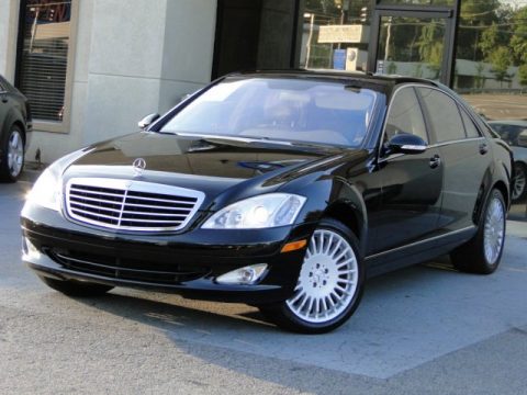 Black Mercedes-Benz S 550 Sedan. Click to enlarge. Black Mercedes-Benz S 550 Sedan. Click to enlarge.