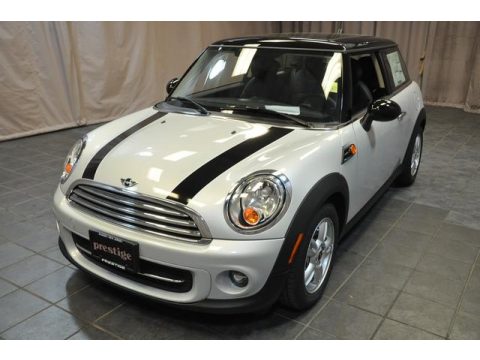Pepper White Mini Cooper Hardtop.  Click to enlarge.