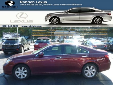 Royal Ruby Red Metallic Lexus ES 350. Click to enlarge. Royal Ruby Red Metallic Lexus ES 350. Click to enlarge.