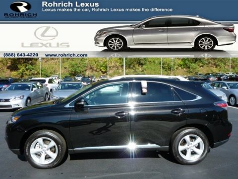 Stargazer Black Lexus RX 350 AWD.  Click to enlarge.