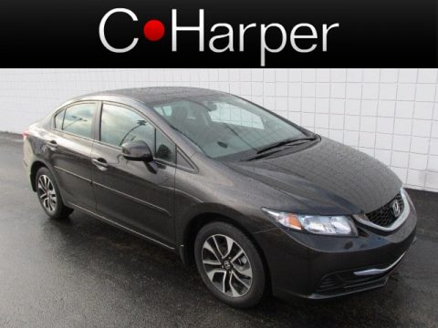 Kona Coffee Metallic Honda Civic EX Sedan.  Click to enlarge.