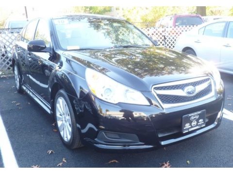 Crystal Black Silica Subaru Legacy 2.5i Limited Sedan.  Click to enlarge.