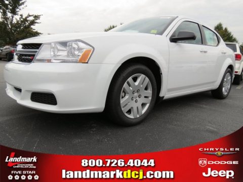 Bright White Dodge Avenger SE. Click to enlarge. Bright White Dodge Avenger SE. Click to enlarge.