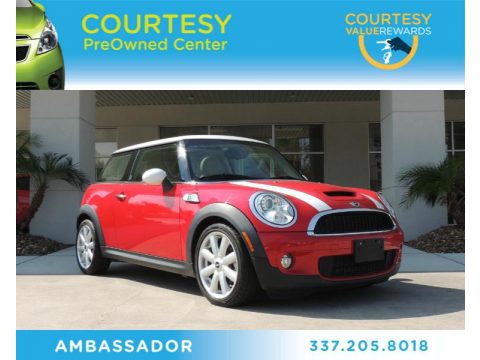 Chili Red Mini Cooper S Hardtop. Click to enlarge. Chili Red Mini Cooper S Hardtop. Click to enlarge.