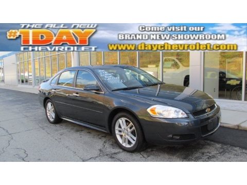 Ashen Gray Metallic Chevrolet Impala LTZ.  Click to enlarge.
