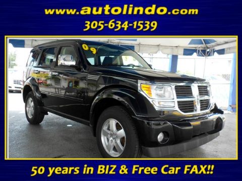 Brilliant Black Crystal Pearl Dodge Nitro SE.  Click to enlarge.