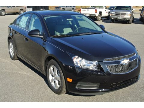 Black Granite Metallic Chevrolet Cruze LT.  Click to enlarge.