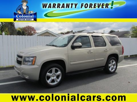 Gold Mist Metallic Chevrolet Tahoe LTZ 4x4.  Click to enlarge.