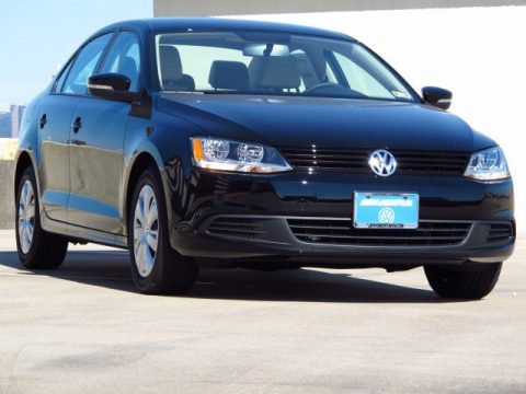 Black Volkswagen Jetta SE Sedan. Click to enlarge. Black Volkswagen Jetta SE Sedan. Click to enlarge.