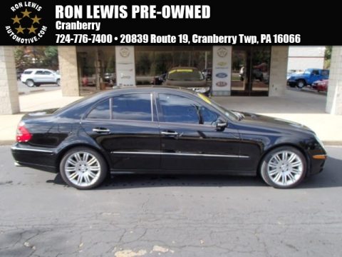 Black Mercedes-Benz E 350 Sedan. Click to enlarge. Black Mercedes-Benz E 350 Sedan. Click to enlarge.
