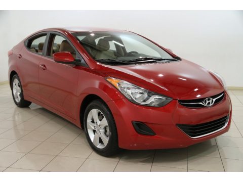Red Allure Hyundai Elantra GLS. Click to enlarge. Red Allure Hyundai Elantra GLS. Click to enlarge.