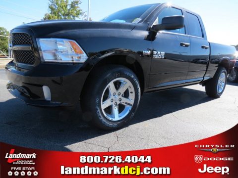Black Ram 1500 Express Quad Cab 4x4.  Click to enlarge.