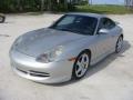 Front 3/4 View of 2001 Porsche 911 Carrera Coupe #3